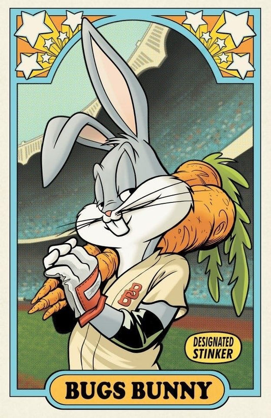 Bugs Bunny Cartoon Metal Poster
