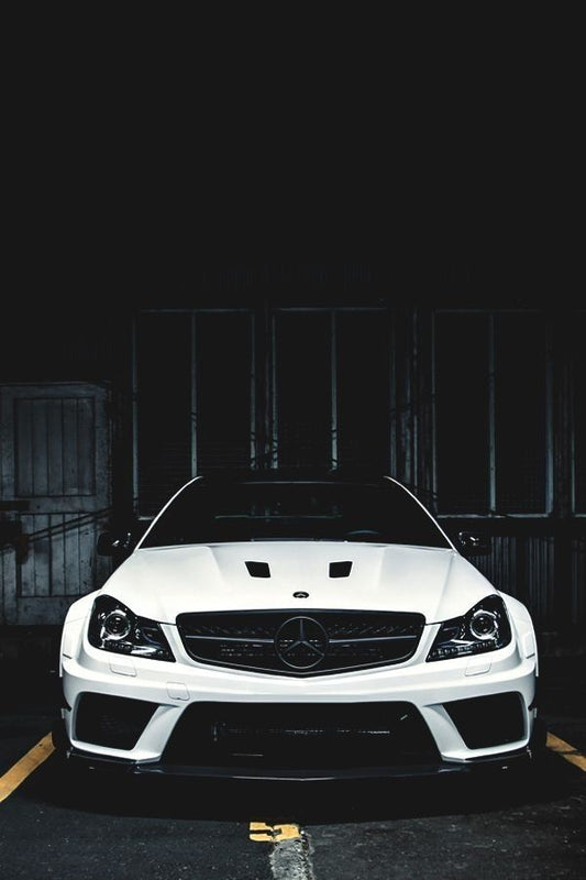 C63 W204 Metal Poster