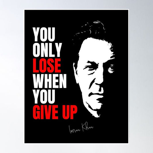 Imran Khan Metal Poster
