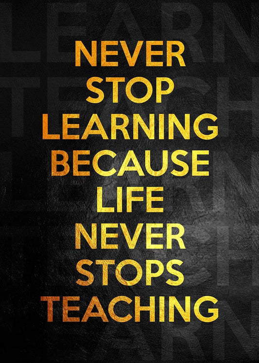 Motivation Metal Poster