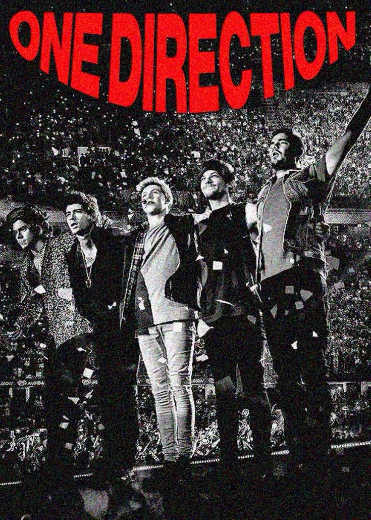 One Direction Metal Poster
