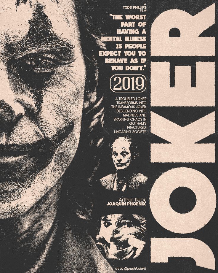 Joker Metal Poster