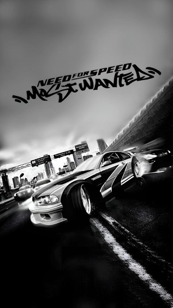 NFS Metal Poster