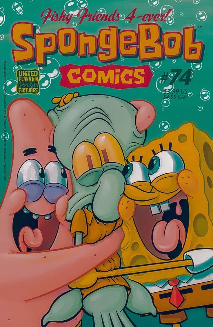 Spounge Bob Metal Poster