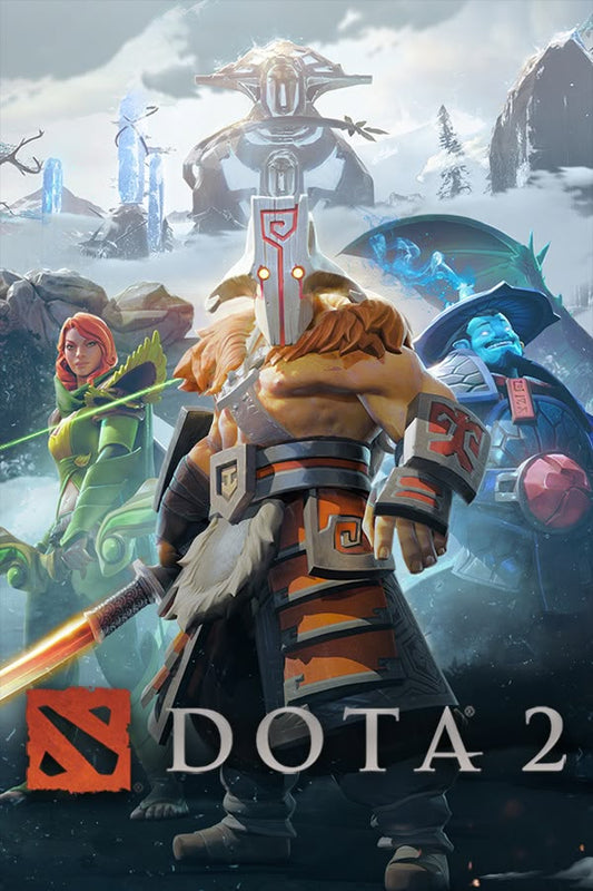 Dota 2 Metal Poster