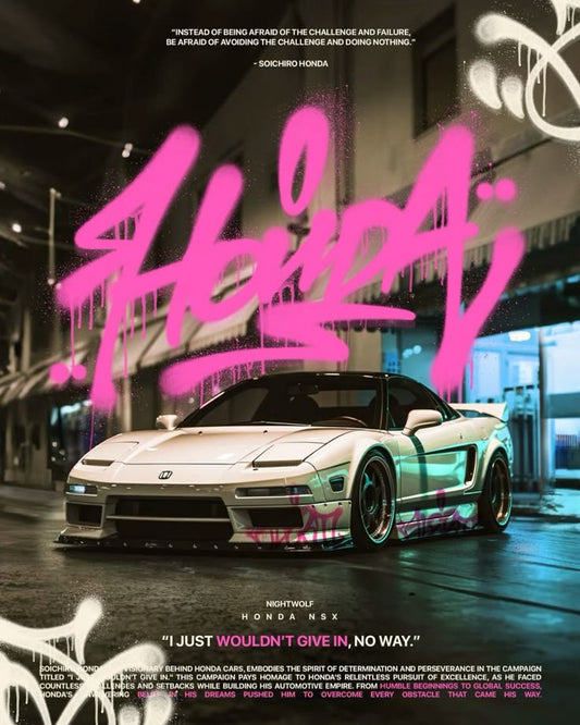 Mazda RX-7 Metal Poster