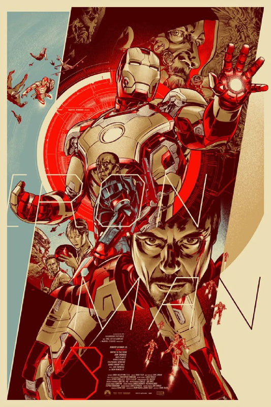 Iron Man Metal Poster