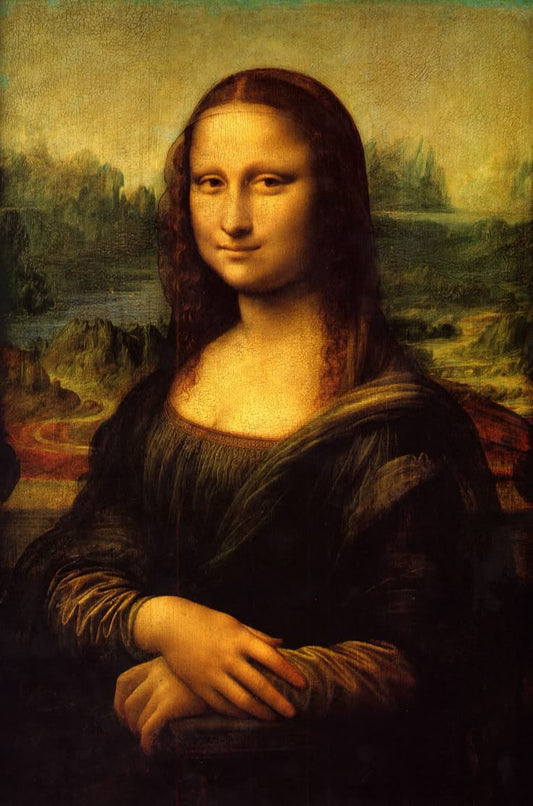 Monalisa Metal Poster