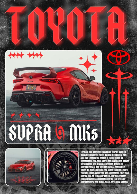 Supra Metal Poster