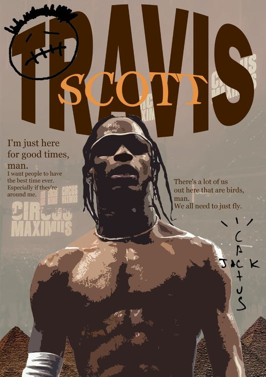 Travis Metal Poster