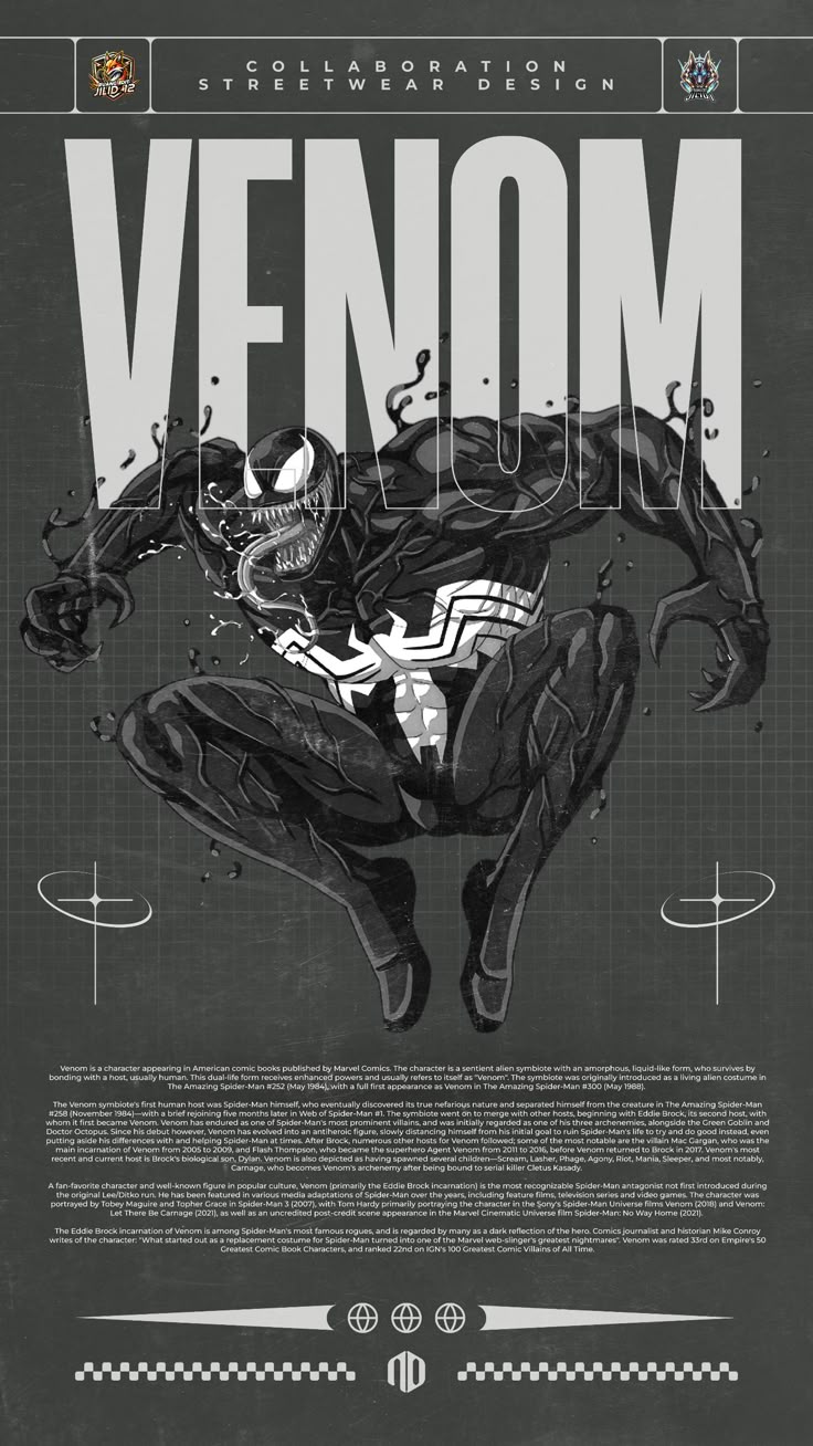 Venom Metal Poster