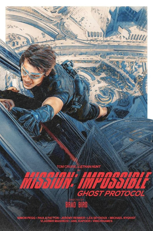 MIssion Impossible Metal Poster