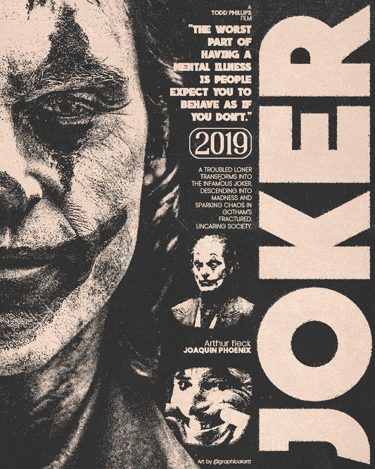 Joker Metal Poster