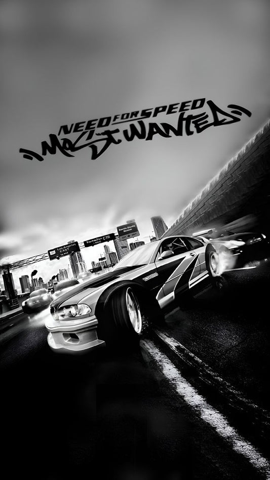 NFS Metal Poster