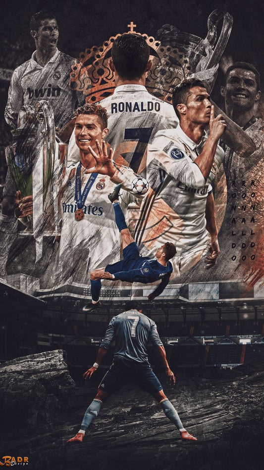 CR-7 Metal Poster